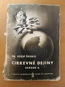 Dr. Jozef Špirko - Cirkevné dejiny (1943)