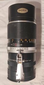 Objektívy Nikon Panagor 135mm + 3x tele a Vivitar 135mm