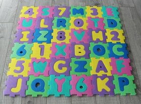 Penové puzzle abeceda + čísla