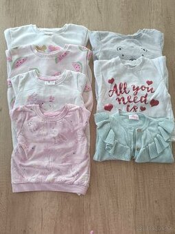 6x mikina, veľ. 80/86