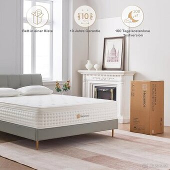 Matrac Hiepunos 120x200 cm 26cm výška 7-zónový pružinový mat