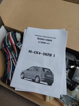 Centrálne zamykanie Fabia 1