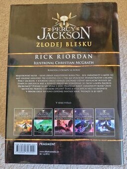 Percy Jackson a Zlodej Bleskov, Rick Riordan