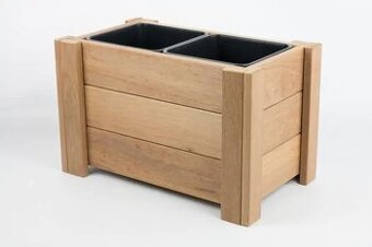 Dreveny kvetinač Rozmery: 26 cm x 47 cm x 27,5 cm
