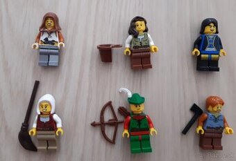 Predám LEGO mix figúrok sedliakov/dedinčanov/sedlákov 2