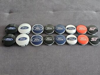 Stredové krytky Ford – 66 mm / 63 mm / 54 mm – sada 4 ks