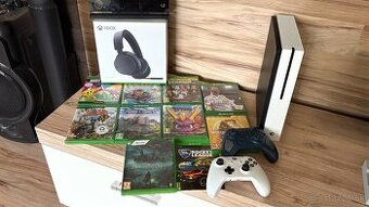 Xbox One 2x ovládač Kinect slúchadlá hry