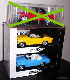 ŠKODA FELICIA CABRIO /1959/ , 1:24 , WHITEBOX