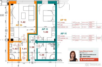 Garsoniéry / Apartmány v centre Prešova pri pešej zóne