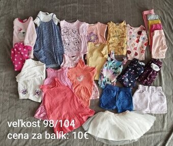 Mix oblečenia pre dievčatko