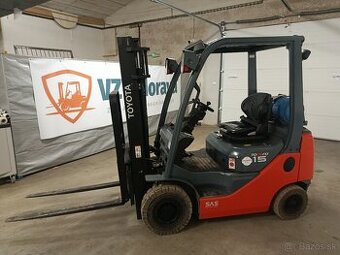 Vysokozdvižný vozík Toyota LPG VZV 02-8FGF15