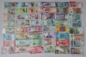 Unc bankovky polymer (plastové)