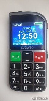 Tlacitkovy mobil Envolve SOS tlacitko