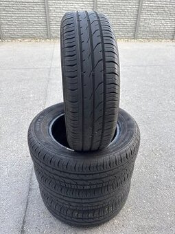 Predám letnú sadu 4ks 195/65 R15 CONTINENTAL