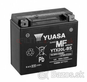 Predám kvalitnú autobatériu YUASA 18,9Ah 270A 12V