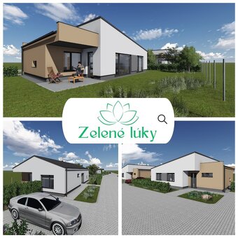 🌿 IBV Zelené lúky: 4-izbové murované bungalovy, Sučany