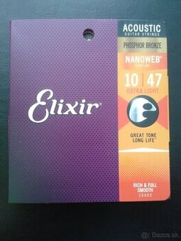 Predam struny Elixir 10-47 nanoweb