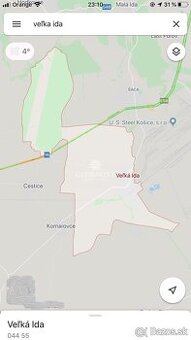 Investičný pozemok 6000 m2 - vo Veľkej Ide