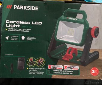 Aku LED Reflektor Parkside 12V/20V - 1