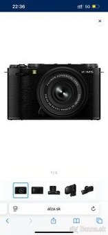 Fuji X-M5, upľňe novy, zaruka 3 roky
