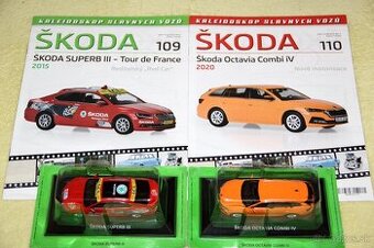 Škoda Kaleidoskop slávnych vozidiel DeAgostini 1:43