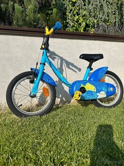 Detský bicykel Discover Btwin 3 až 5 rokov biely
