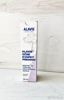 Nové Alavis Očné kvapky Premium 60ml pre všetky zvieratá