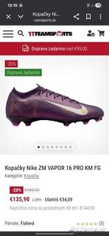 Pánske Kopačky Nike Vapor - 1