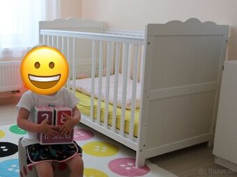 2v1: Postieľka / detská posteľ Klups Marsell 140x70