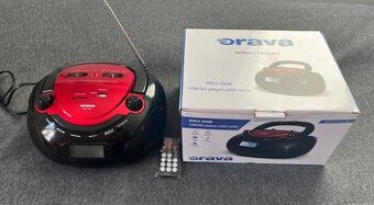 Prenosný USB//SD prehrávač s rádiom Orava RSU-04R