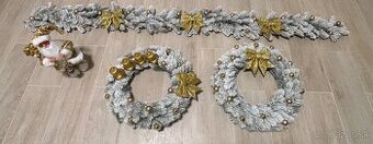 Nádherný vianočný setik v zlatom prevedení