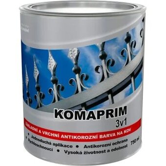 Dulux Antikorózna farba na kovy KOMAPRIM 3v1 PROFI  -