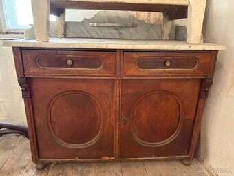 Vodová skrinka, dýhovaná