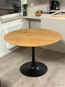 Okrúhly jedálenský stôl 110cm - 1