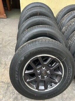 Jeep Wrangler 255/70 r18 nové sady alukol