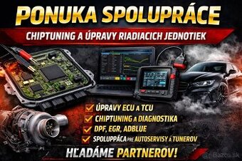 Ponuka spolupráce –chiptuning,ECU úpravy,softvérové riešenia