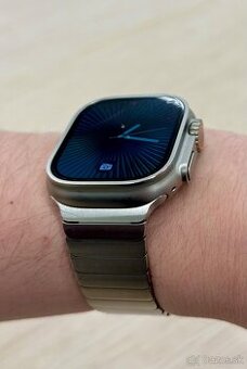 Apple Watch 44/45/46/49mm Silver Link Bracelet