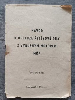 Staré návody - 1