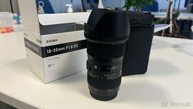 Sigma Art 18-35mm f 1.8 Canon