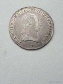 Mince 1/4 Toliar František II. 1797 B