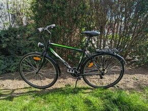 Trekingový bicykel CTM Storm matná čierna/zelená L 19''