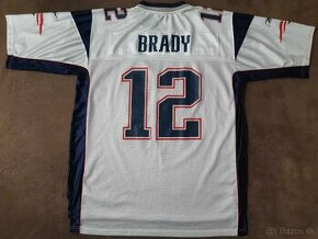 Futbalový dres NFL Tom Brady New England Patriots Reebok