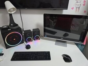 All in one pocitac Acer 8gb ram +stereo set+lazerovy tlaciat