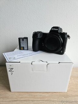 Nikon Z7, 16924 uzávierok, možnosť kúpiť aj s objektívom