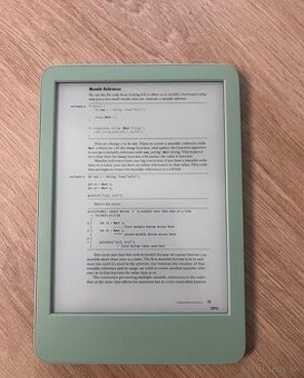 Čítačka e-knihy Kindle 2024