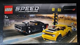 LEGO 75893 - 2018 Dodge Challenger, 1970 Charger - NOVÉ