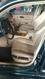 bmw e38 interier bleda koža