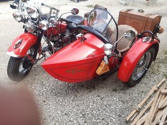 Predám Harley Davidson+ sidecar WLC 750cm3