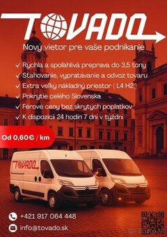 AUTODOPRAVA 3,5t SŤAHOVANIE a VYPRATÁVANIE Banská Bystrica
