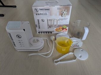 TWISTSHAKE 6in1 Baby Food Processor multifunkčný robot biely